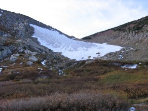 St. Mary's Glacier - yes, it's a small one!